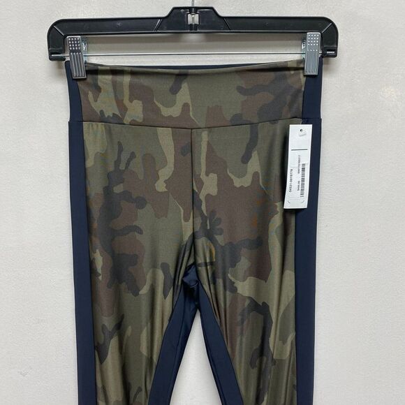 Monse Womens Black Camouflage High Rise‎ Pull On Stretch Straight Leggings XS - Picture 2 of 8